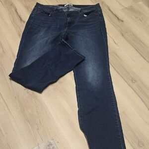 Women's Sonoma Dark Blue Curvy Boot Cut Jeans